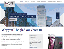 Tablet Screenshot of capitaltower.co.uk